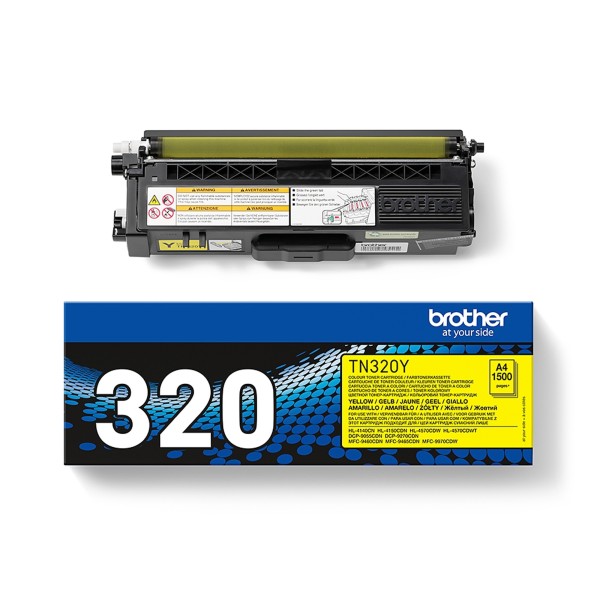 Brother Toner TN320Y 1.500Seiten gelb
