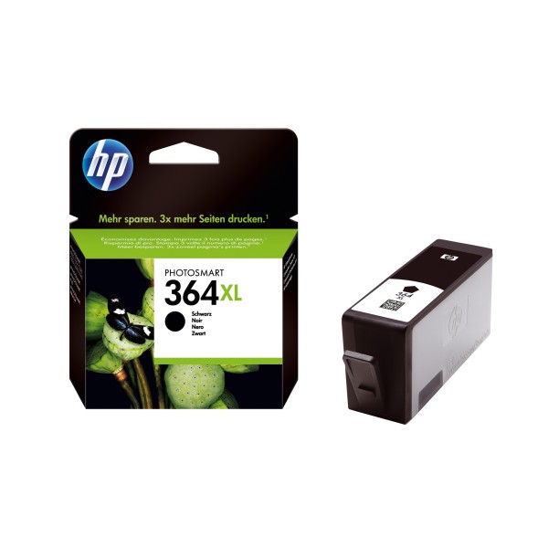 HP Tintenpatrone CN684EE 364XL 550Seiten 18ml schwarz