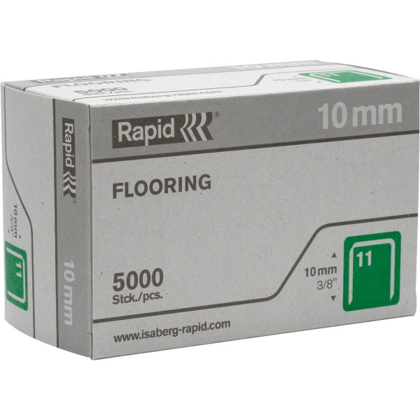 Rapid Heftklammer 11/9 Flooring verzinkt 5.000 Stk.