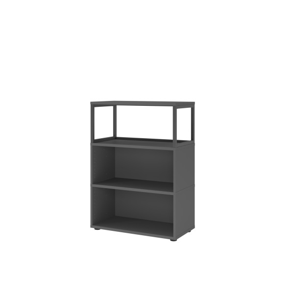 Hammerbacher Regal FlexWall 3OH 1offen graphit