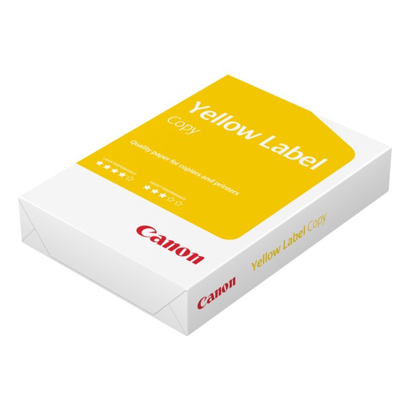 Canon Kopierpapier Yellow Label Copy 80823A80S A4 80g 500 Bl./Pack.