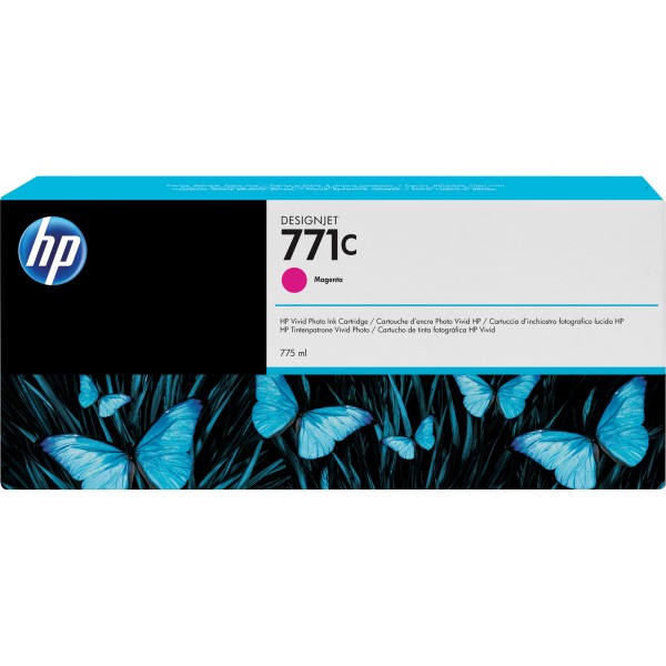 HP Tintenpatrone B6Y09A 771C 775ml magenta