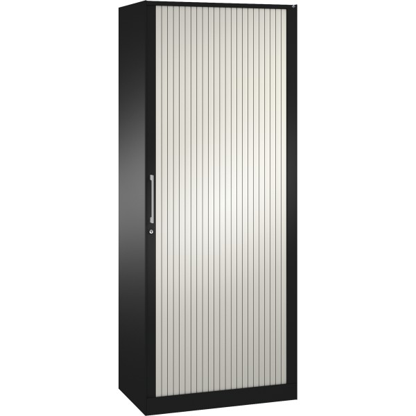 C+P Aktenschrank 143003000S10037 5OH 1980x800x435mm sgr/rws