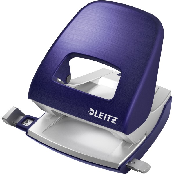 Leitz Locher NeXXt Style 50060069 30Bl Metall titan blau