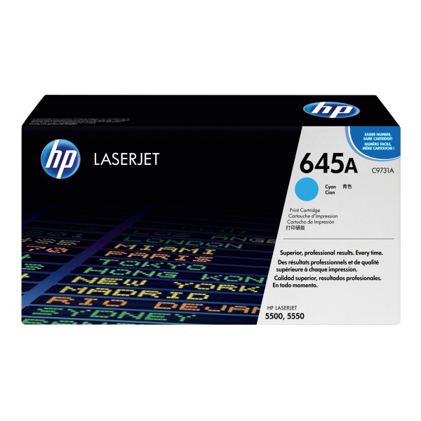 HP Toner C9731A 645A 12.000Seiten cyan