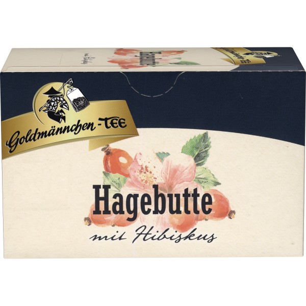 Goldmännchen Tee 4476 Hagebutte- Hibiskus 20 St./Pack.