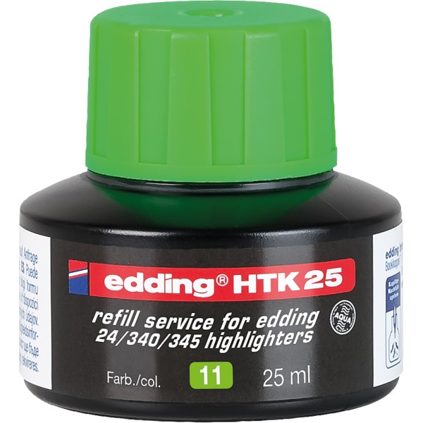 edding Nachfülltusche HTK25 4-HTK25011 25ml hellgrün