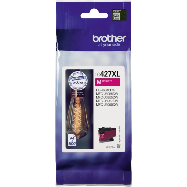 Brother Tintenpatrone LC427XLM 5.000Seiten magenta