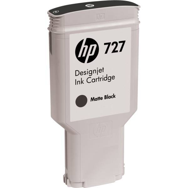 HP Tintenpatrone C1Q12A 727 300ml mattschwarz