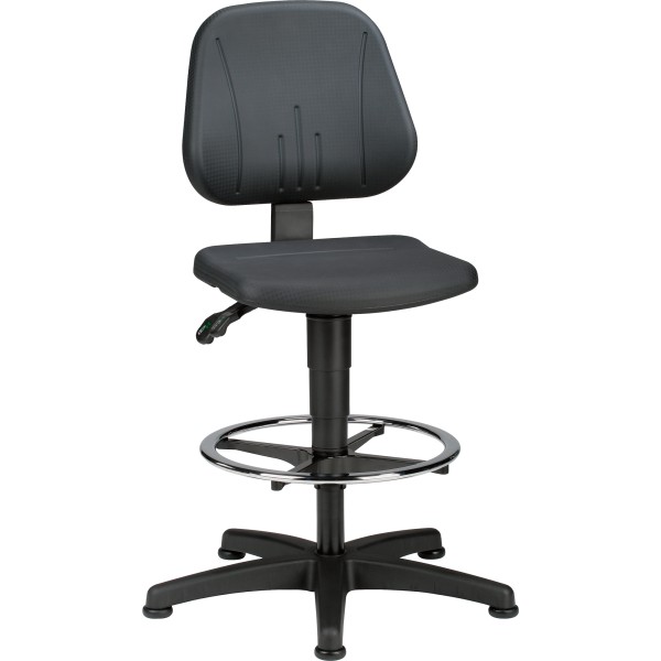 bimos Arbeitsdrehstuhl Unitec 3 9651-2000 mit Gleiter schwarz