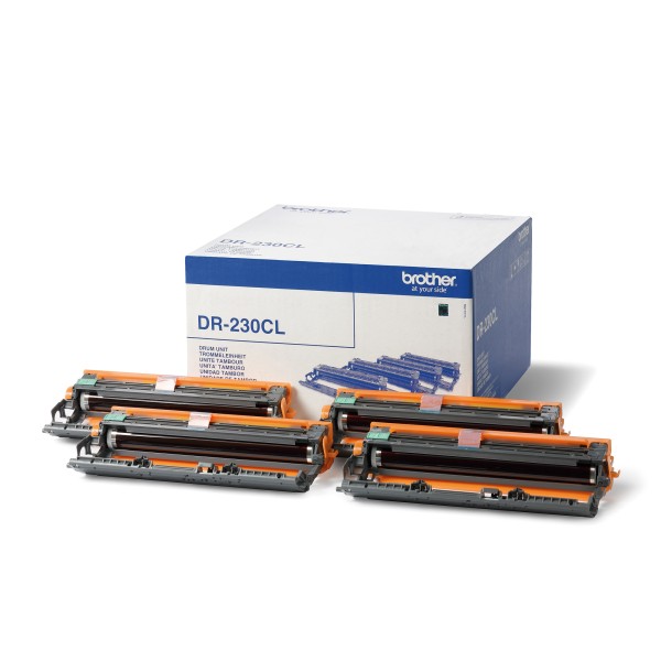 Brother Trommeleinheit DR230CL 15.000Seiten BK/Y/C/M 4 St./Pack.