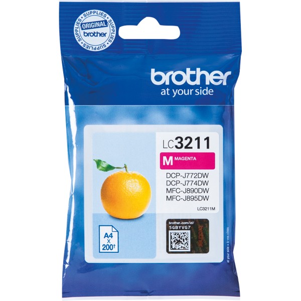 Brother Tintenpatrone LC3211M magenta