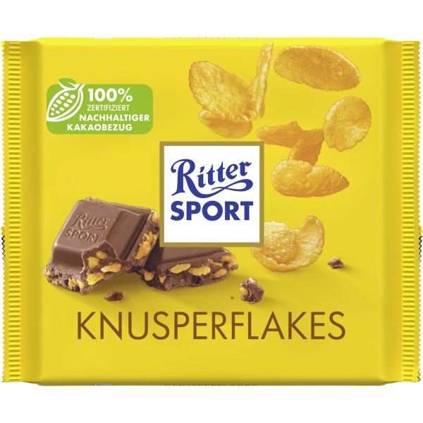 Ritter Sport Schokolade Knusperflakes 29193 100g