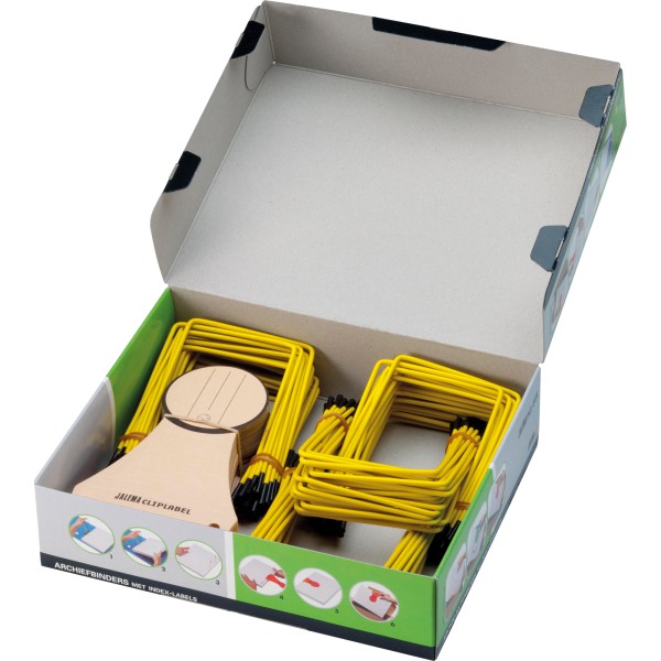 Jalema Abheftbügel Pli-Fix 2639800000 ge/sw 100 St./Pack.