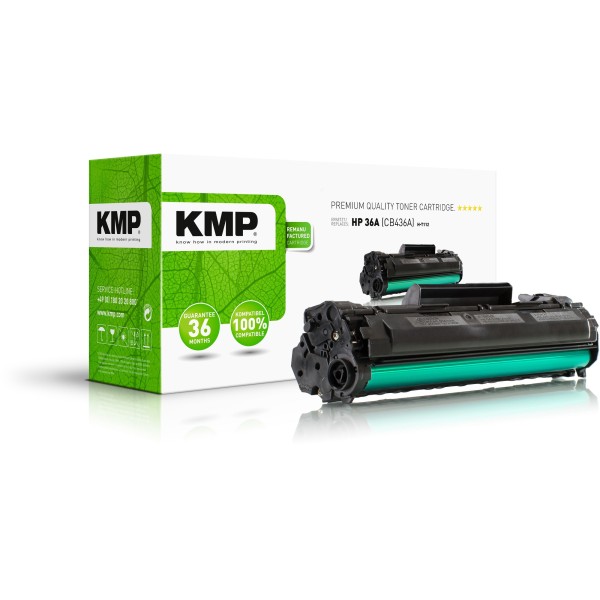 KMP Toner H-T112 1211,0000 wie HP CB436A Nr.36A 2.000S. schwarz