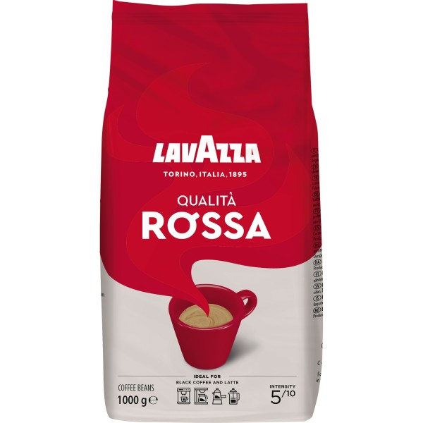 Lavazza Kaffee Qualita Rossa 3589 ganze Bohnen 1kg