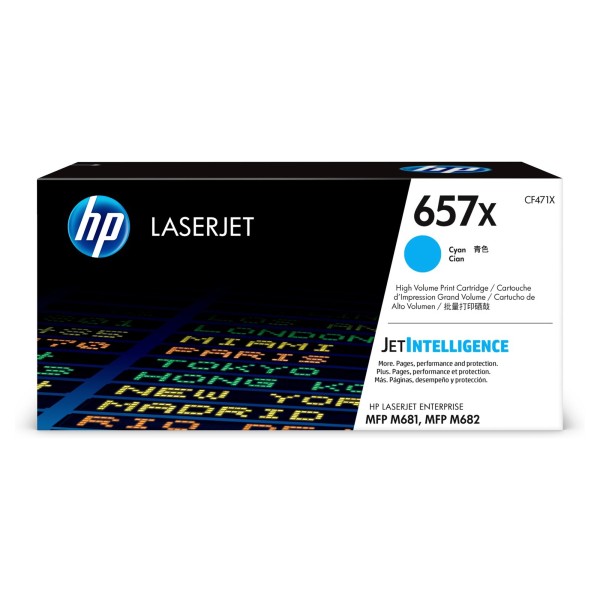 HP Toner CF471X 657X cyan