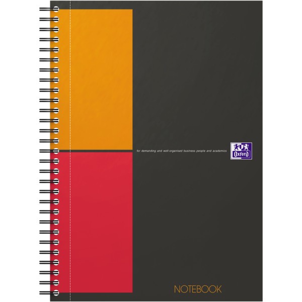 Oxford Notizbuch Int. Notebook 400080784 B5 80Blatt kariert