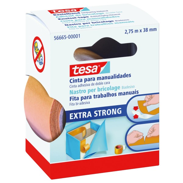 tesa Bastelband 56665-00001 38mmx2,75m PVC