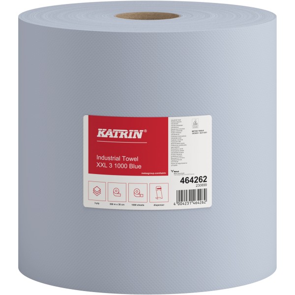 Katrin Putzrolle XXL3 blue 464262 3lagig 1.000Blatt