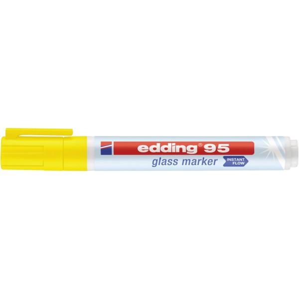 edding Glasboardmarker 95 4-95005 1,5-3mm Rundspitze gelb