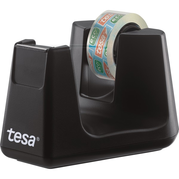 tesa Tischabroller ecoLogo Smart 53904-00000 schwarz +Klebefilm