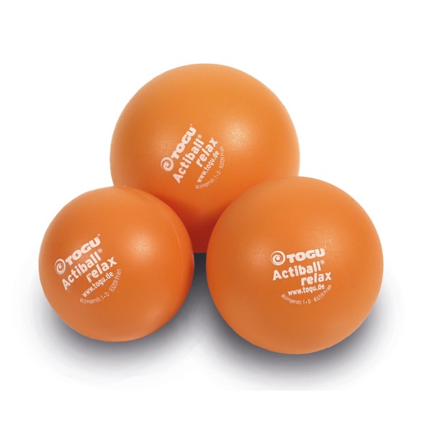 ACTIBALL Relax Massagebälle 3er Set 805092 S, M, L orange