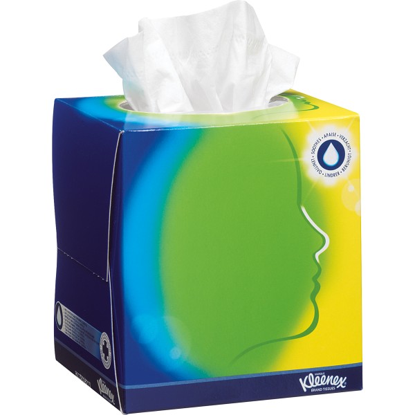 KLEENEX® Kosmetiktücher Balsam 8825 Würfel ws 56 St./Pack.