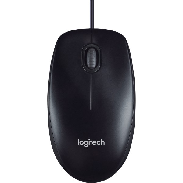 Logitech Optische Maus M100 910-006652 USB 1.000dpi sw