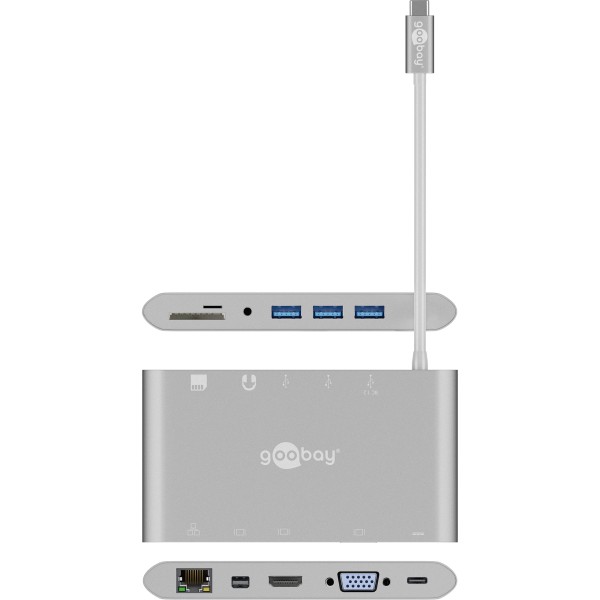 Goobay USB-C Adapter 62113 Multiport