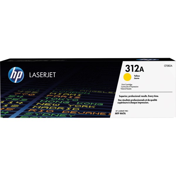HP Toner CF382A 312A 2.700Seiten gelb