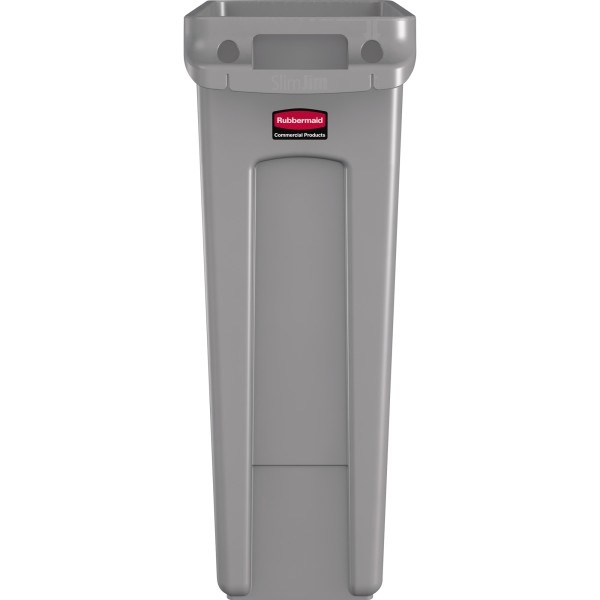 Rubbermaid Abfallbehälter Slim Jim FG354060GRAY 87l grau