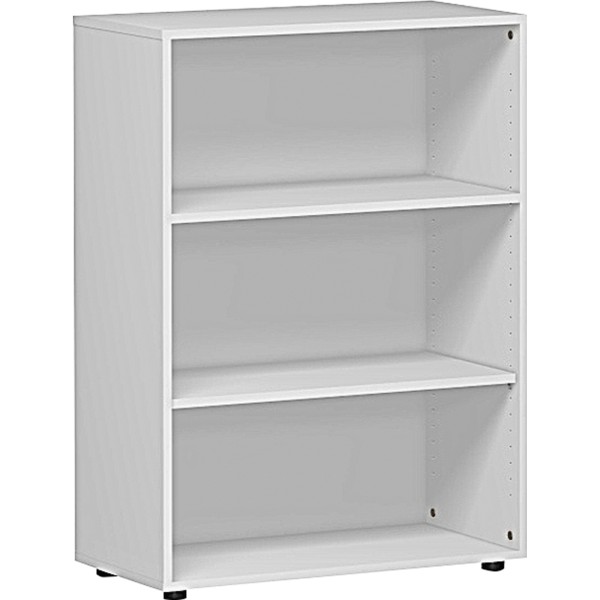 Geramöbel Regal Flex S-383001-L 3OH 2Böden 800x1.104x400mm l.gr
