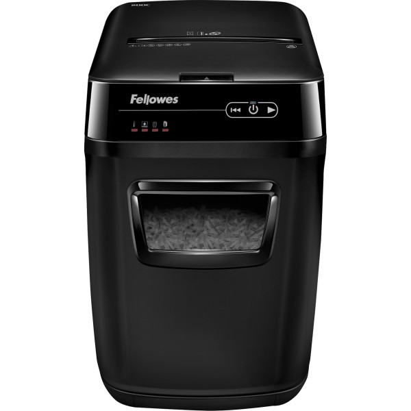 Fellowes Aktenvernichter AutoMax 200C 4653601 Partikelschnitt sw