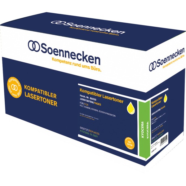 Soennecken Toner 85030 wie Kyocera TK560Y gelb