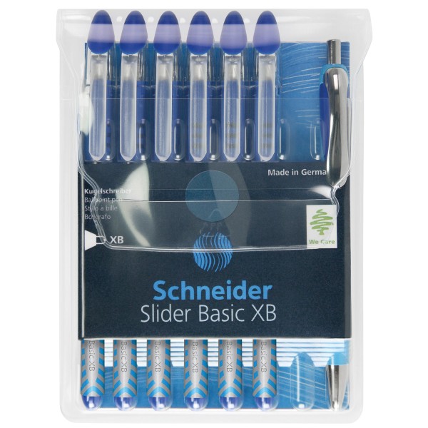 Schneider Kugelschreiber Slider XB 50-151277 blau 6 St./Pack.