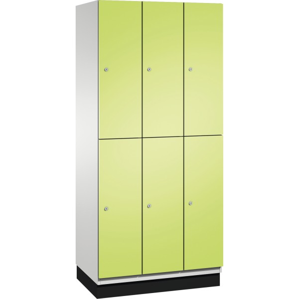 C+P Doppelstockspind 4510130S10022 Sockel 6Fächer B900mm lgr/cgn