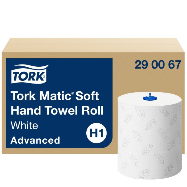 Tork Rollenhandtuch Matic 290067 H1-System 150mx21cm 2-lagig ws