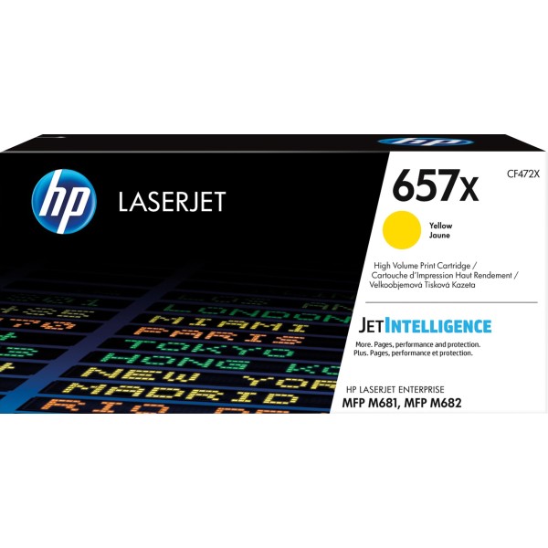 HP Toner CF472X 657X gelb