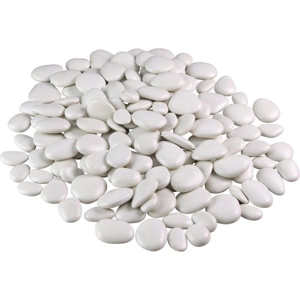 Kunststoffsteine ca. 2,5kg weiß