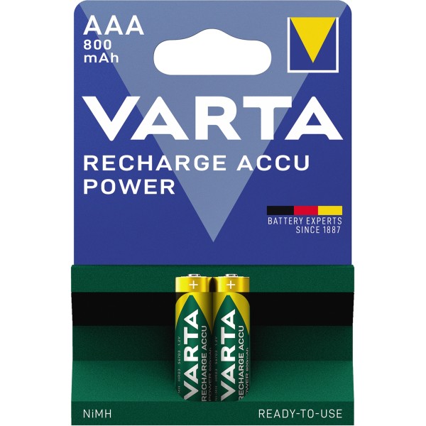 Varta Akku Ready2Use Rechargeable Phone Akku 56703101402 2 St./Pack.