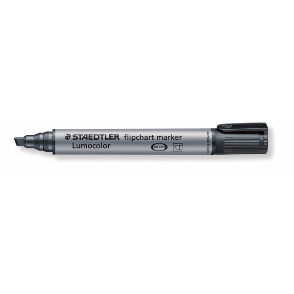 STAEDTLER Flipchartmarker Lumocolor 356 B-9 2-5mm Keilspitze schwarz