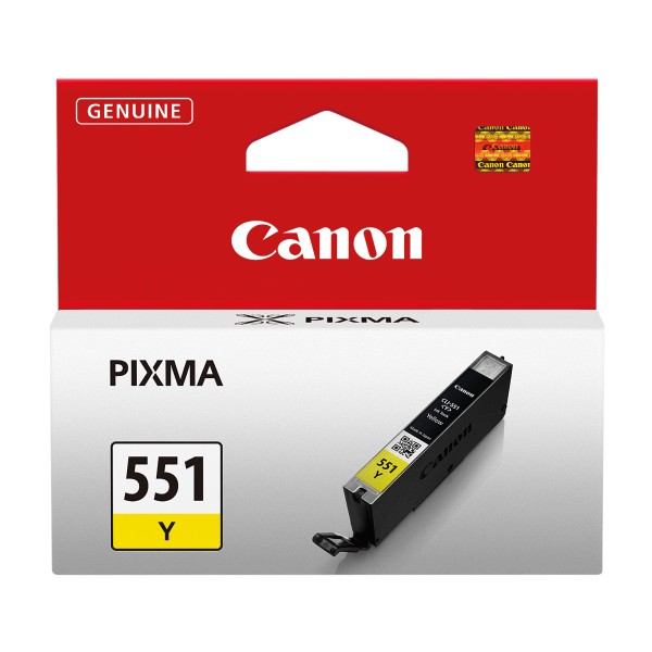 Canon Tintenpatrone 6511B001 CLI551Y 7ml gelb
