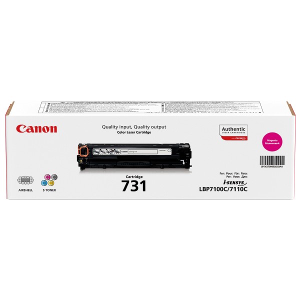 Canon Toner 6270B002 731 1.500 Seiten magenta