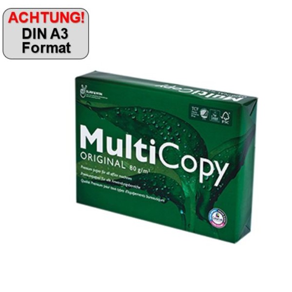 Multicopy Kopierpapier 2100005145 DIN A3 weiß