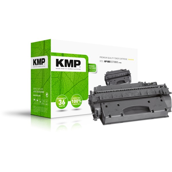KMP Toner 1235,8300 H-T234 wie HP CF280X 7.300Seiten schwarz