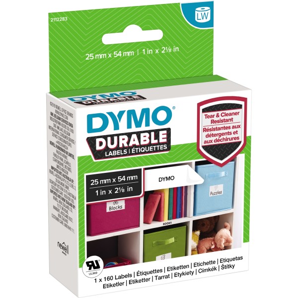 DYMO Etikett 2112283 25x54mm ws 160St.