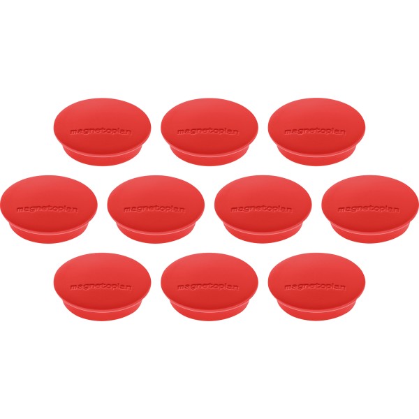 magnetoplan Magnet Discofix Junior 1662106 34mm rot 10St.