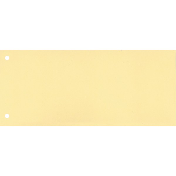 Trennstreifen 10,5x24cm Karton gelb 100 St./Pack.