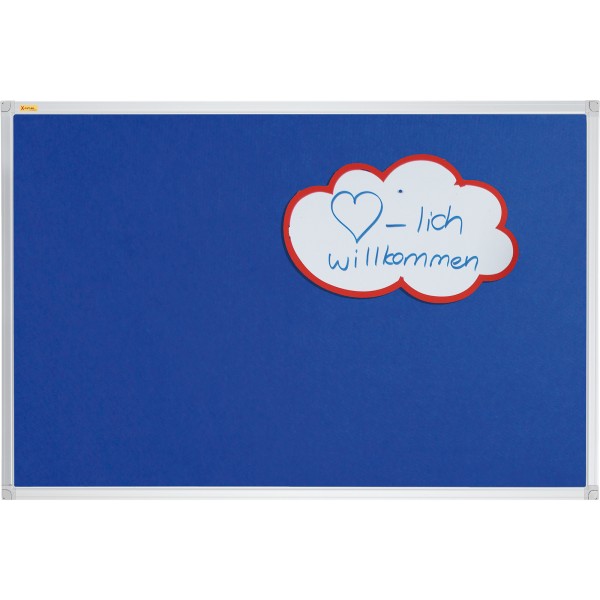 Franken Pinnwand X-tra!Line PT330303 120x90cm Filz blau